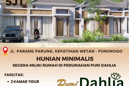 DIJUAL PERUMAHAN SYARIAH PONOROGO