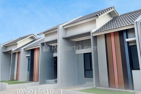 Dijual Rumah Siap Huni di Kawasan Bebas Banjir Cibubur - Cileungsi Bogor, Akses Dekat dengan Pintu Toll