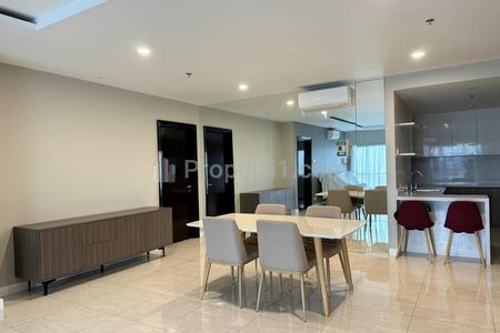 Sewa Apartemen Somerset Permata Berlian Tower South Jakarta Selatan Tipe 3+1 Bedroom Furnished