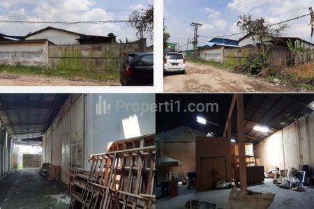 Dijual Gudang Siap Pakai di Jalan Garuda, Sunggal, Deli Serdang