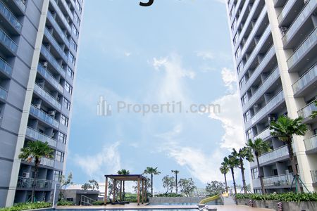 Dijual Apartemen Daan Mogot City Termurah Premium Studio Semi Furnish di Tower Blue Jay, View City  - Daan Mogot, Kalideres, Jakarta Barat