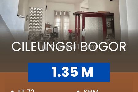 Dijual Rumah Bogor Cileungsi 2 Lantai Cakep Dekat ke Gerbang Toll Kota Wisata - Cibubur Mansion