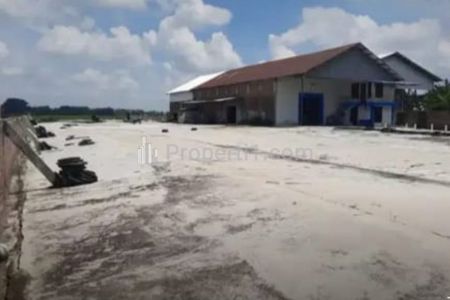Dijual Murah Gudang Luas di Dempet Demak Godong, Jalan Lebar, Tonton Fuso Lancar