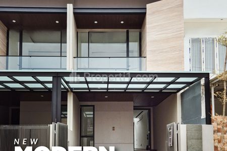 Dijual Rumah Surabaya Barat Modern Tropical House 100% Baru Gres di Kawasan Kupang Jaya dan Kupang Baru Dekat Sukomanunggal dan Dekat HR Muhammad