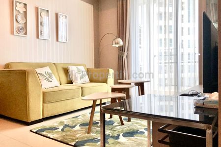 For Lease Apartment with Full Modern Furnished Very Good Condition at Casa Grande Residence 2BR - Direct Access to Kota Kasablanka Mall