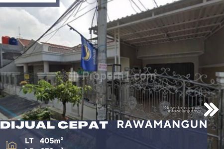 Dijual Rumah Mewah Posisi Hoek Cocok untuk Kost/Rumah Tinggal di Rawamangun Jakarta Timur