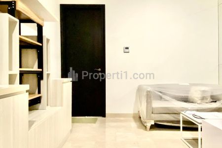 For Lease Brand New Furnished Apartment at Sudirman Suites Jakarta Type 1BR - Near to Grand Indonesia Mall