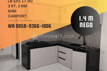 Dijual Rumah Tangerang Karawaci 2 Lantai Cakep Sudah Direnov