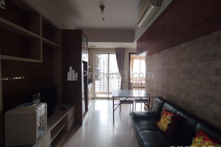 Disewakan Apartemen Royal Mediterania Garden Tipe 2BR Furnished Luas 42m2