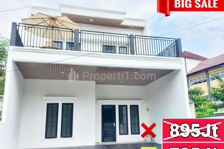 Dijual Rumah Baru 2 Lantai Luas di Klipang Sendangmulyo Dekat SMP 42 RSWN Unimus Primaya Semarang