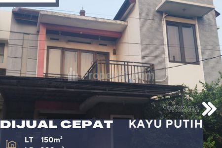 Dijual Rumah 2 Lantai Semi Furnished di Kayu Putih Jakarta Timur