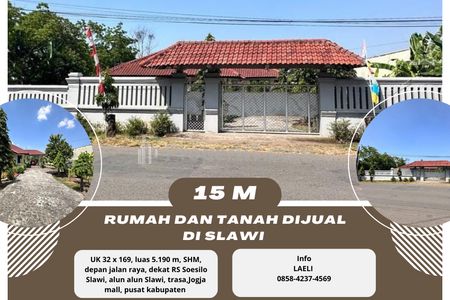 Dijual Rumah Mewah Klasik di Tegal, Slawi