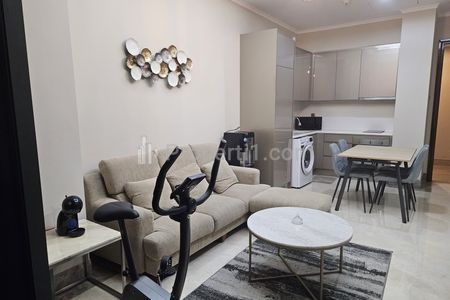 Sewa Apartemen District 8 Location in South Jakarta – 1 BR Modern Fully Furnished