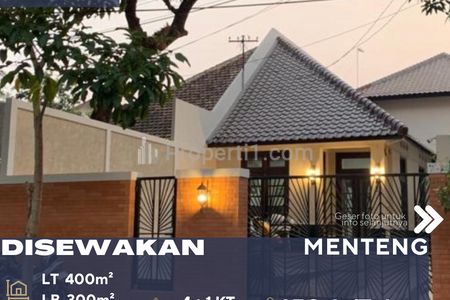 Disewakan Rumah Bagus dan Mewah Siap Huni Full Furnish di Menteng Jakarta Pusat