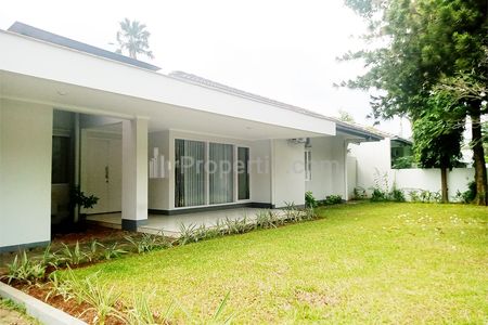 Sewa Rumah Murah Siap Huni Satu Lantai Luas 972 m2 Cluster di Pejaten Barat, Dekat Simatupang, Buncit Raya, Kemang, Pasar Minggu, Jakarta Selatan
