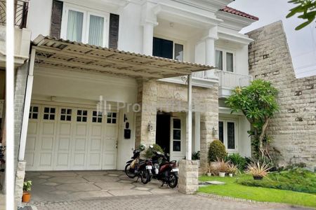 Dijual Rumah Jemursari Regency - Prapen Indah - Tenggilis Mejoyo - Surabaya - Full Furnished - Dekat Ubaya, UK Petra - SHM - Garasi Carport 4 Mobil