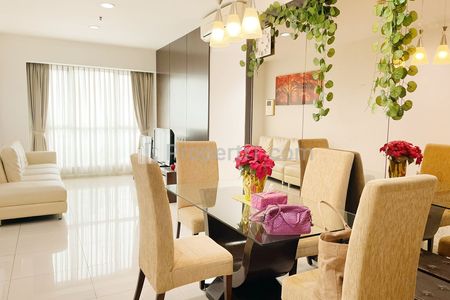 For Lease Apartment Full Modern Furnished at Gandaria Heights Tipe 3+1BR Renovated 2+1BR - Direct Access to Gandaria City Mall