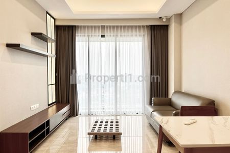 For Lease Full Modern Luxury Apartment at Arumaya Residence Type 2BR - Strategic Location in South Jakarta