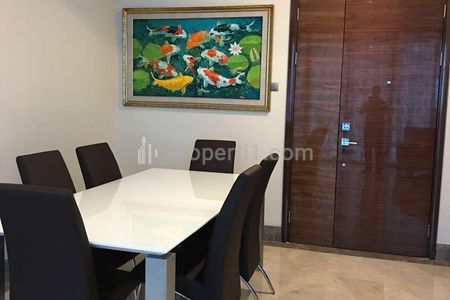 Sewa Apartemen District 8 Dengan Private Lift 3BR Fully Furnished - Jakarta Selatan