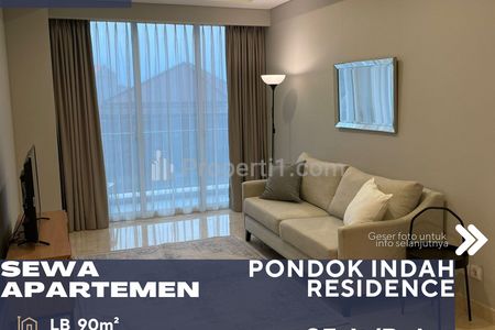 Disewakan Apartemen Pondok Indah Residence Prime Location 2BR Fully Furnish