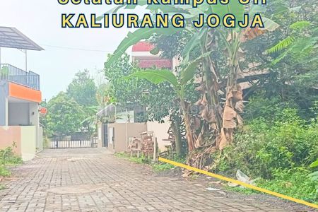 Dijual Tanah Kost Selatan Kampus UII Kaliurang, Sleman