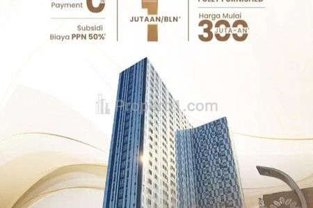 Jual Apartemen di Amartha View Semarang Barat Pemandangan Cantik Lingkungan Nyaman Strategis - 1 BR Furnished