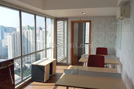 Sewa Kantor di The Mansion Bougenville Fontana Jakarta Utara – Semi Furnished