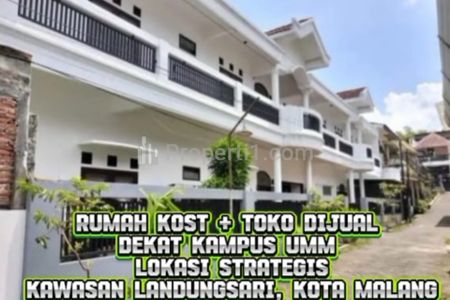 Dijual Kos-kosan+ Toko di Landungsari Malang, Dekat Kampus UMM, Full Penghuni