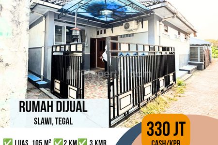 Rumah Dijual di Jalan Ahmad Dahlan, Slawi, Tegal