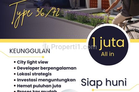 Dipasarkan Rumah Nyaman Siap Huni di Pusat Kota Cicalengka