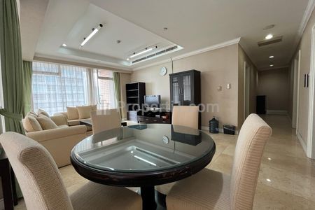 Sewa Apartemen Istana Sahid Sudirman Location in South Jakarta – 2+1 BR Modern Fully Furnished
