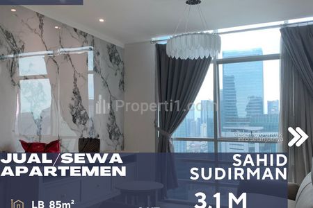 Dijual Apartemen Sahid Sudirman Residence 3BR Full Furnish