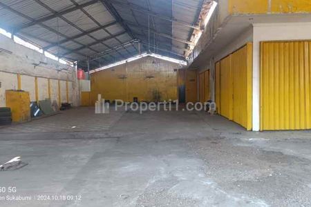 Djual Tempat Usaha Bengkel di Lokasi Emas Cisaaat, Sukabumi