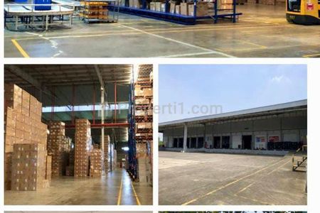 Jual Gudang Logistik Siap Pakai HGB di Kawasan Industri Jababeka V, Luas 4 Hektar Bangunan 1,6 Hektar, Cikarang, Bekasi