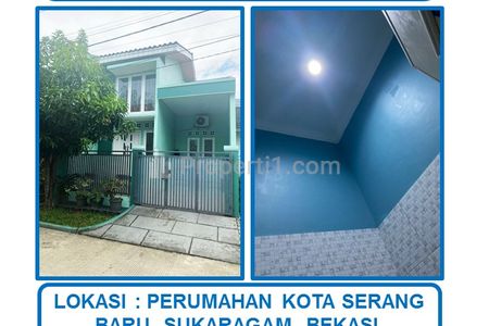 Jual Cepat Rumah Harga Spesial di Perumahan Kota Serang Baru, Sukaragam, Serang Baru, Bekasi.