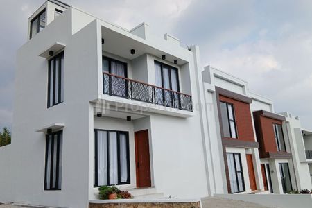 Jual Rumah 2 Lantai Plus Roof Top Furnish Siap Huni Bisa Disewakan Fasilitas Mewah di Cisarua, Cimahi, Bandung Barat