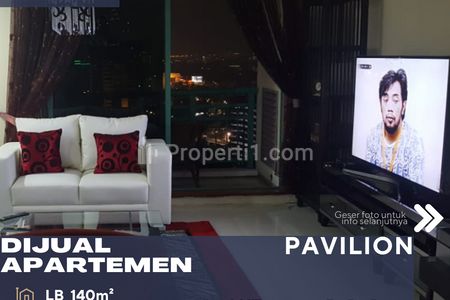 Dijual Apartemen Pavilion Sudirman 3+1BR Full Furnish City View