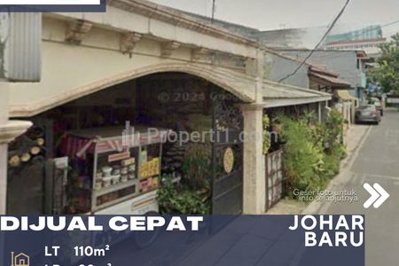 Dijual Rumah Lokasi Strategis Jarang Ada Harga Terjangkau di Johar Baru Jakarta Pusat