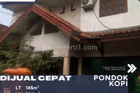 Dijual Rumah Kokoh 2 Lantai Harga Terjangkau di Pondok Kopi Jakarta Timur