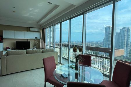 For Lease Kemang Mansion Apartment Type 1BR Full Furnished and Very Good Condition - Strategic Location in South Jakarta