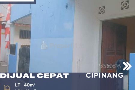 Dijual Rumah Posisi Hoek Harga Terjangkau di Cipinang Jakarta Timur