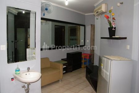 Jual Apartemen 1 Kamar Lantai Rendah di Mediterania Garden 1 Tanjung Duren, Jakarta Barat - Full Furnished