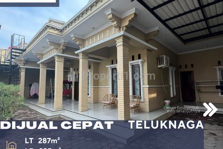 Dijual Rumah Halaman Luas Harga di Bawah Pasaran di Teluknaga Tangerang