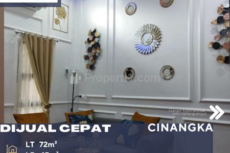 Dijual Rumah Cluster Cantik Minimalis Modern Full Design di Sawangan Depok
