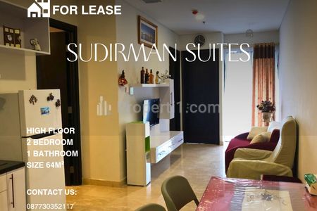 Disewakan Apartemen Sudirman Suites Jakarta Pusat - 2BR Full Furnished