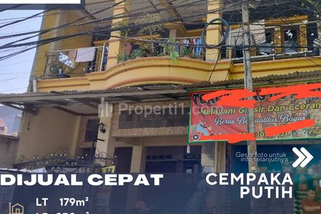 Dijual Rumah 2 Lantai Cocok untuk Kost di Cempaka Putih Jakarta Pusat