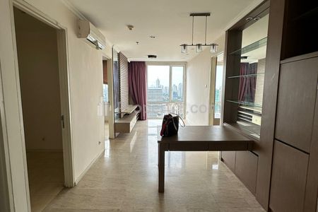 Dijual Apartemen 2+1 Bedrooms Semi Furnished di FX Residence Jl. Jenderal Sudirman, Gelora, Tanah Abang, Jakarta Pusat