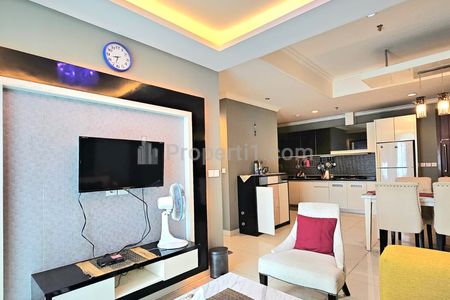Disewakan Apartemen Denpasar Residence 2+1 Kamar Full Furnished