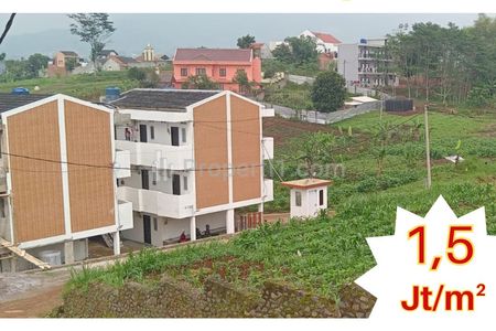 Dijual Tanah Kost 1 km dari Pintu G Unpad Jatinangor Sumedang, Sertifikat SHM Siap AJB