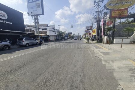 Jual Tanah Super Strategis Bonus Bangunan Pinggir Jalan Kaliurang Km 4 Sleman Yogyakarta